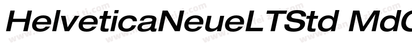 HelveticaNeueLTStd MdCn by Linotype字体转换